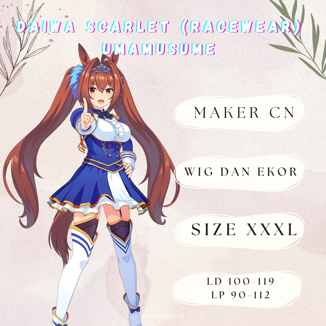 Daiwa Scarlet (Race Wear) - Uma Musume