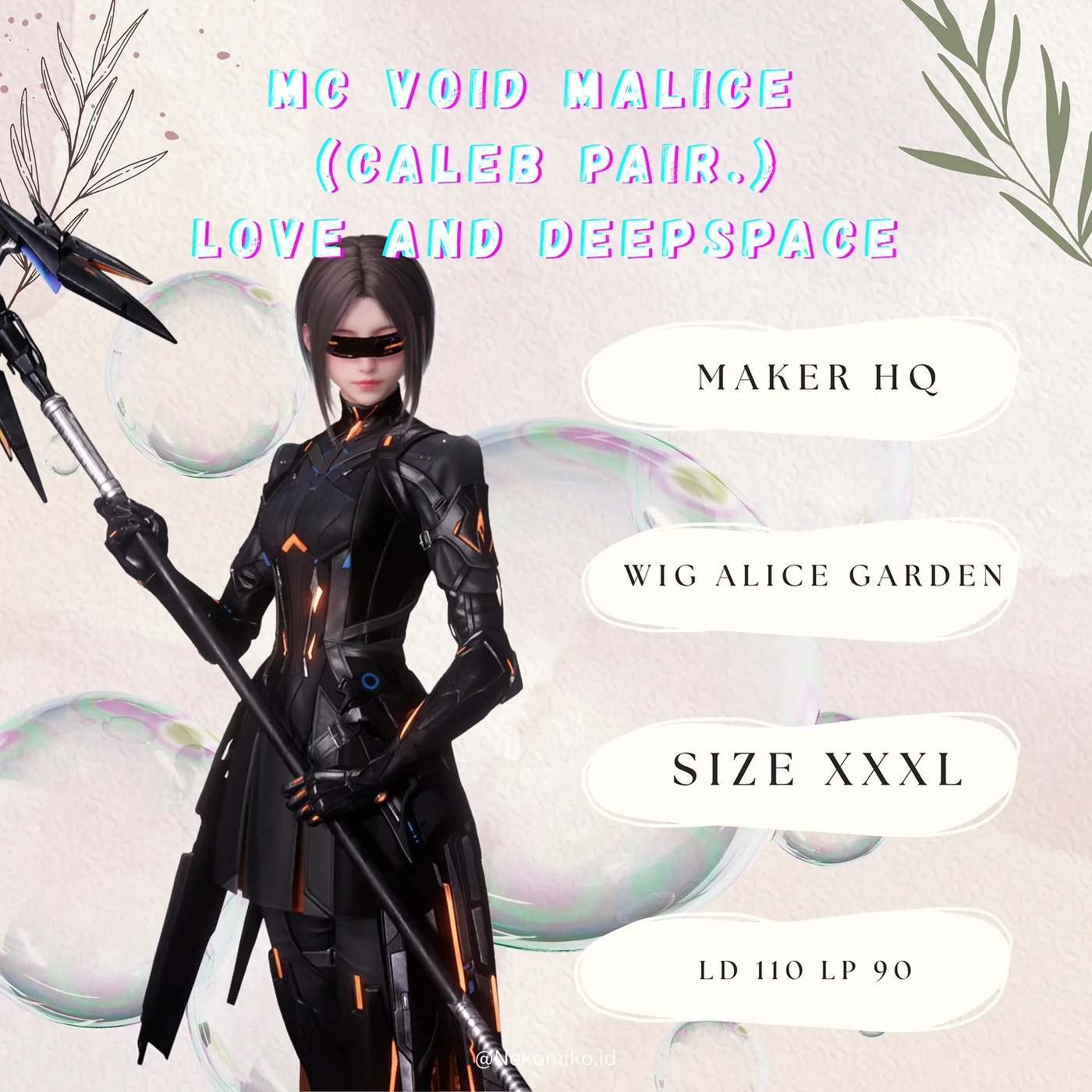 MC Void Malice (Caleb Pair) - Love and Deepspace